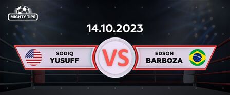 Oktobar 2023 Sodiq Yusuff vs. Edson Barboza