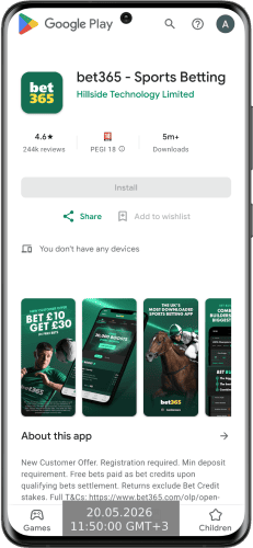 bet365 google play