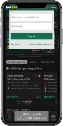 bet365 login