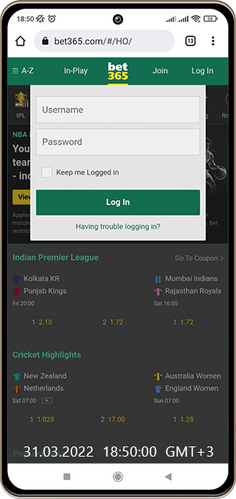 bet365 login