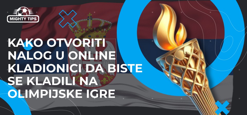 grafički o Kako otvoriti nalog u online kladionici da biste se kladili na Olimpijske igre