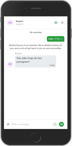 Korisnička podrška 1xBet 2 - live chat