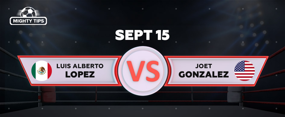 15. Septembar - Luis Alberto Lopez vs Joet Gonzalez (IBF svetski naslov perolake kategorije)