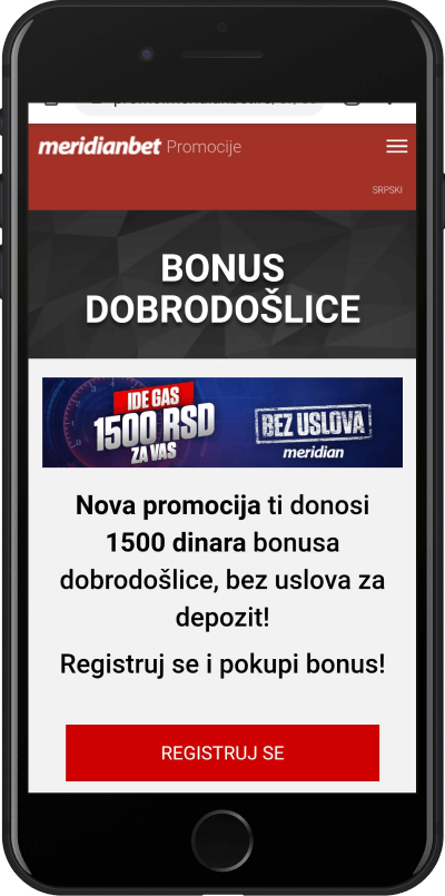 meridian bet bonus dobrodoslice